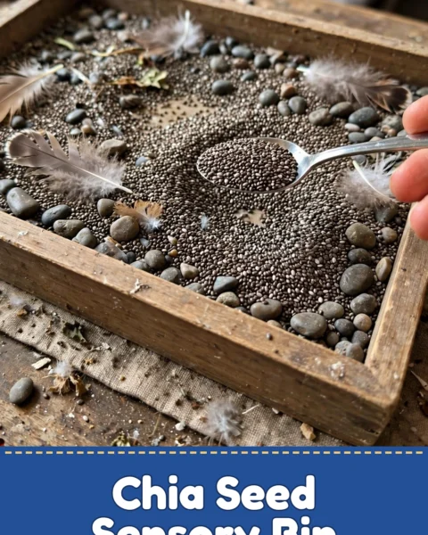 Create a Calming DIY Chia Seed Sensory Bin at Home