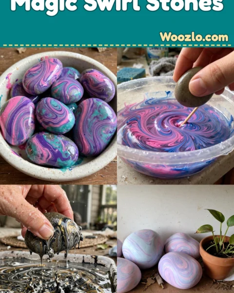 Create Magical DIY Swirl Stones for Calm Kids