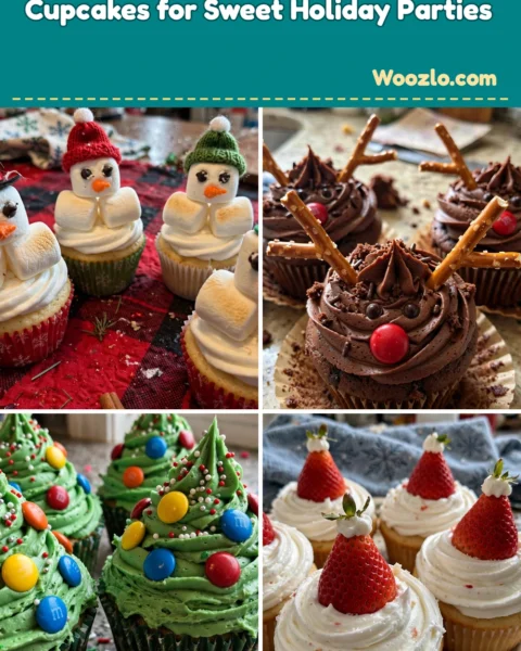 Create Adorable DIY Christmas Cupcakes for Sweet Holiday Parties