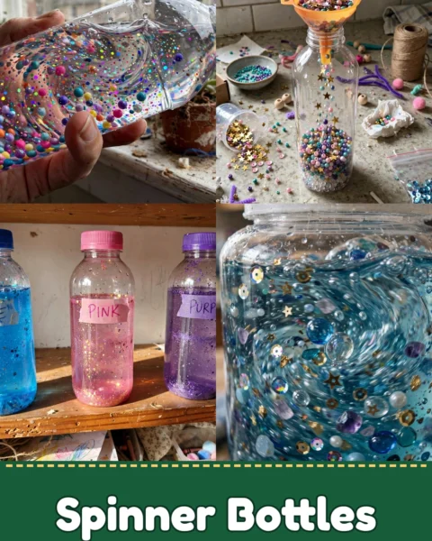 Craft Stunning DIY Spinner Bottles for Calm Moments