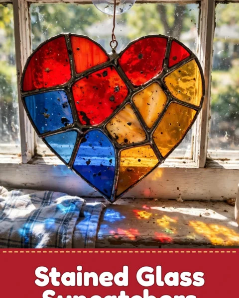 Craft Stunning Stained Glass Suncatchers for a Cozy Home
