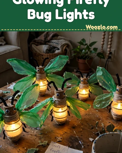 Create Enchanting DIY Glowing Firefly Bug Lights