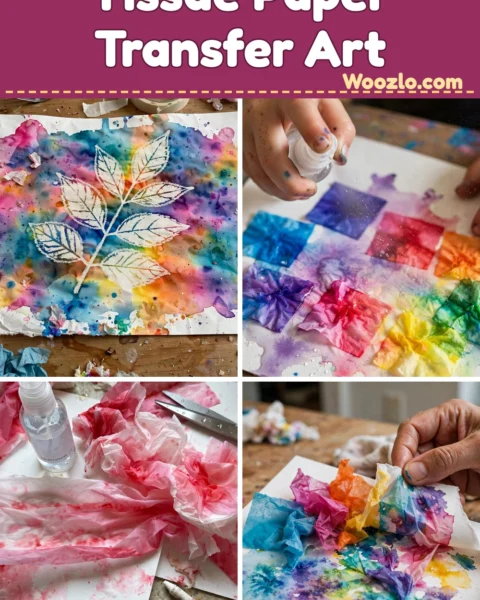 Discover Magical DIY Tissue Paper Color Transfer Art for Kids