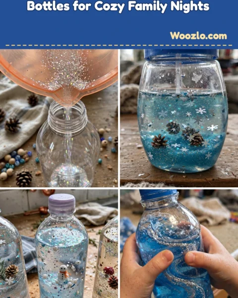Create Calming DIY Winter Sensory Bottles for Cozy Family Nights