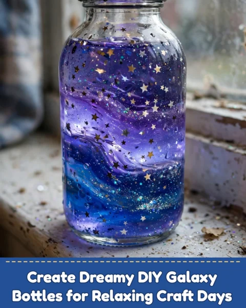Create Dreamy DIY Galaxy Bottles for Relaxing Craft Days
