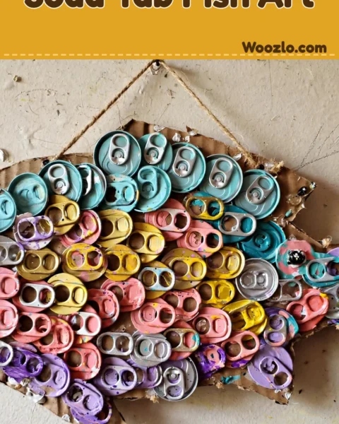 Create Quirky DIY Soda Tab Fish Wall Art for Home