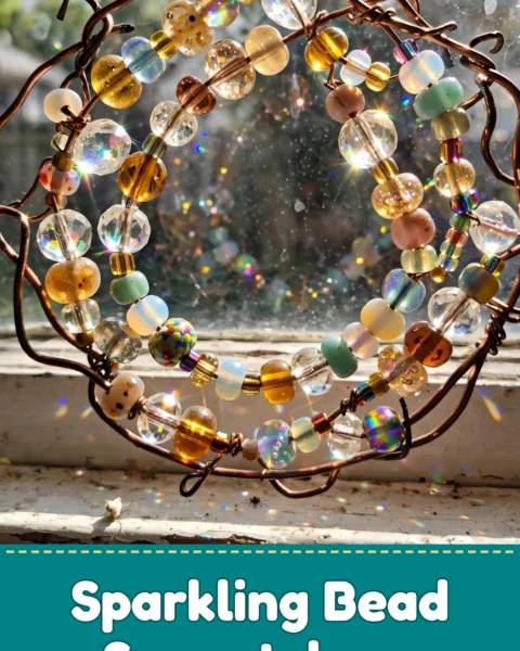 Create 10 Sparkling DIY Beads and Wire Suncatchers for Home
