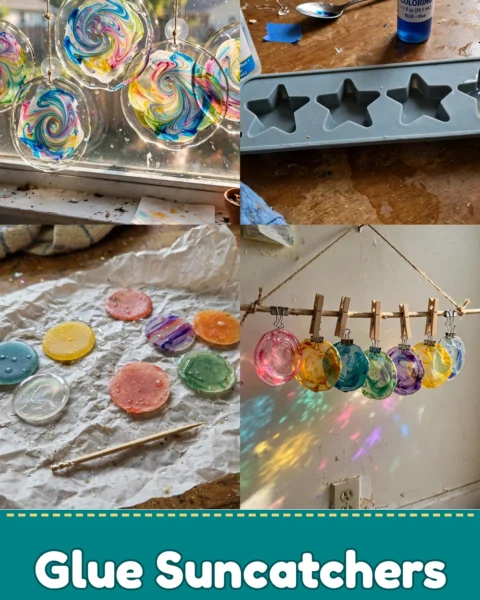 Cozy DIY Glue Suncatchers for Thoughtful Craft Time with Kids