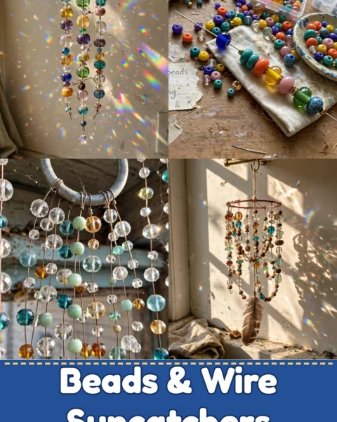 Create Stunning DIY Beads and Wire Suncatchers for Beautiful Light Displays