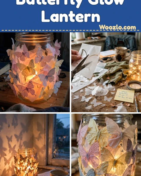 Craft a Beautiful Butterfly Glow Lantern
