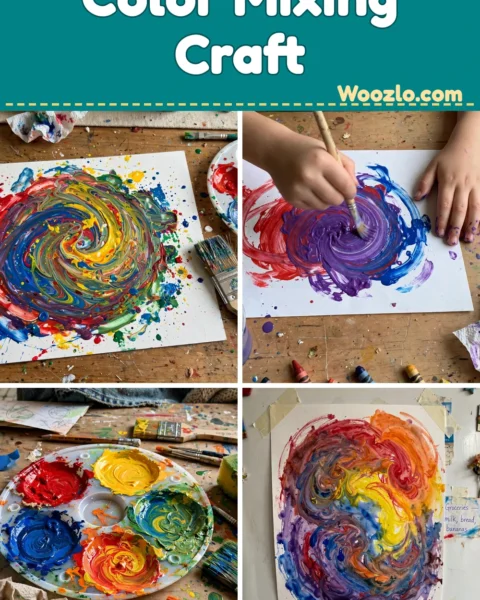 Try a Color Mixing Craft for Kids