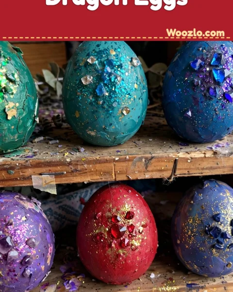 Create Magical DIY Fantasy Gemstone Dragon Eggs at Home Today