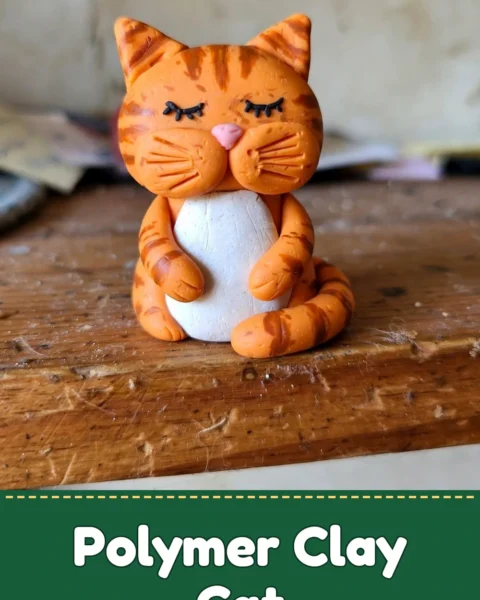 Create an Adorable DIY Polymer Clay Cat for Home Decor