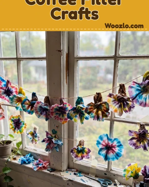 Craft Easy Coffee Filter Crafts: Colorful & Cheap