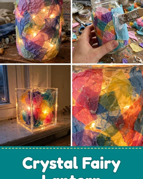 Craft a Magical Crystal Fairy Lantern