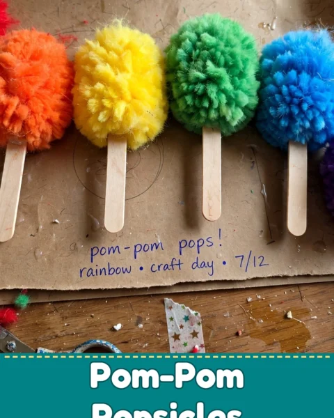 Create Adorable DIY Pom-Pom Popsicles for Kids