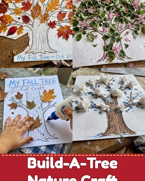 Create a Magical DIY Build-A-Tree Nature Craft
