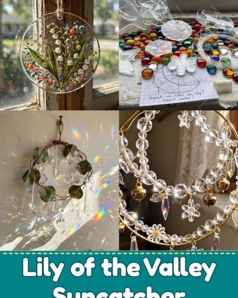 Create Whimsical DIY Lily of the Valley Suncatchers for Serene Decor